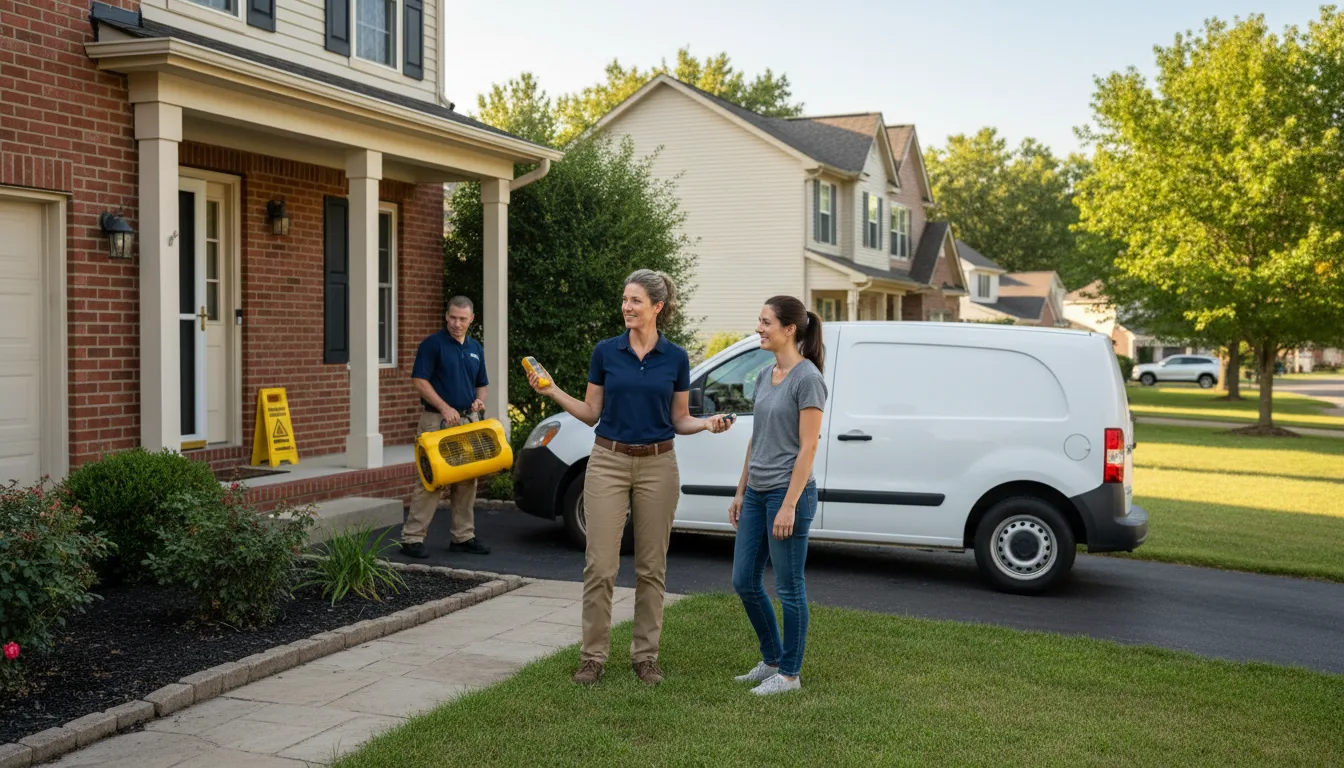 Water restoration image for Emergency Water Removal Services in Flippin, AR
